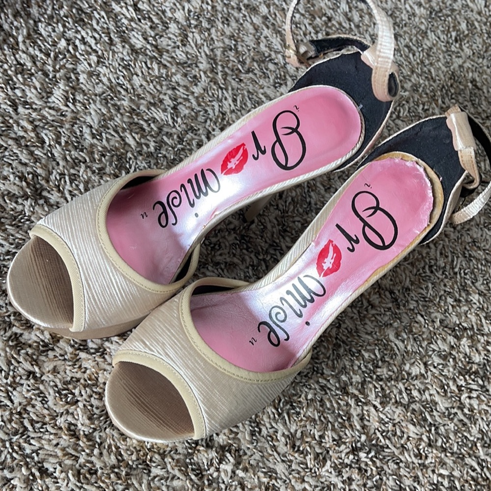 Open toe platform dress sandals - Picture 5 of 5